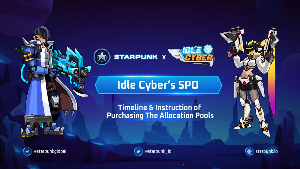 Idle Cyber’s SPO: Detailed timeline and instructions of purchasing the SPO allocation pools
