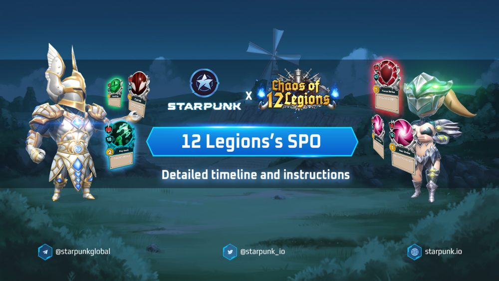 12 Legions’ SPO: Detailed timeline and instructions of purchasing the SPO allocation pools [Updated]