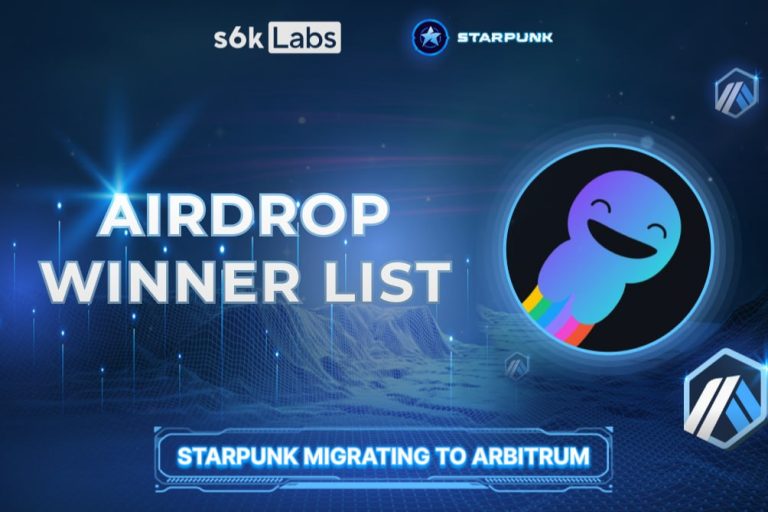 We’re thrilled to announce the winner list of Starpunk’s Airdrop on Crew3!